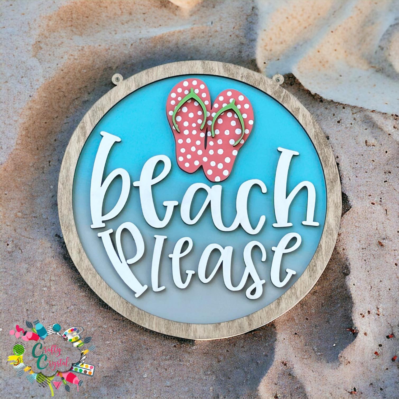 D.I.Y Beach Please Flip Flops | My Site